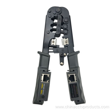 Crimping Tool with Stripper Cutter for 4/6/8 Pin